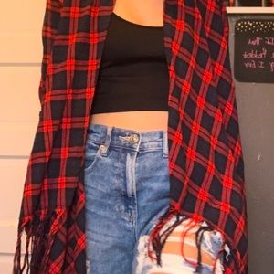 M million bullpup flannel cardigan